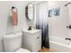 Updated bathroom with tub, shower, and new vanity at 1042 Saint Charles Ne Ave # 1042-7, Atlanta, GA 30306