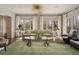 Inviting living room with large windows, a comfortable sofa, and tasteful decor, ideal for relaxation and socializing at 3612 Castlegate Nw Dr, Atlanta, GA 30327