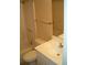 Clean bathroom with shower/tub combo, toilet and vanity at 295 Flagstone Way # 295, Austell, GA 30168