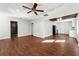 Spacious open room featuring hardwood floors and neutral paint, ready for your personal touch at 67 Holly Nw Rd, Atlanta, GA 30314
