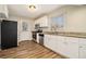 Modern kitchen with stainless steel appliances and granite countertops at 3860 Wisteria Sw Ln, Atlanta, GA 30331