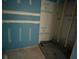 Picture of an unfinished bathroom with installed waterproof walls and a shower at 628 Gilles Ln, Cumming, GA 30041