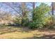 Landscaped backyard with lush greenery at 2190 Greystone Way, Decatur, GA 30032