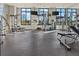 Well-equipped gym with modern exercise machines and weights at 2255 Peachtree Ne Rd # 724, Atlanta, GA 30309