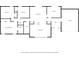 Floor plan showing a 3 bedroom, 2 bath house at 4386 Bluebird Ln, Lithia Springs, GA 30122