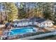 Inviting pool with diving board; spacious backyard at 2529 Piney Grove Rd, Loganville, GA 30052