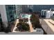 Aerial view of building and rooftop amenities at 3324 Peachtree Ne Rd # 1510, Atlanta, GA 30326