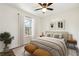 Cozy bedroom featuring stylish decor, a comfortable bed, and modern accents at 5507 Flat Shoals Pkwy, Decatur, GA 30034