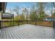 Beautiful deck and railings providing a relaxing outdoor space with a view of nature at 5507 Flat Shoals Pkwy, Decatur, GA 30034