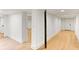 Unfinished basement with hardwood floors at 1240 Spalding Dr, Sandy Springs, GA 30350