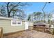 Back of house with wooden deck and access to the backyard at 884 Custer Se Ave, Atlanta, GA 30316