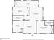 A detailed floor plan showcasing the layout of the bedrooms, bathrooms, kitchen, and living areas at 884 Custer Se Ave, Atlanta, GA 30316