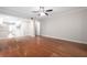 Living room with hardwood floors and access to private deck at 18 Ivy Ne Rdg, Atlanta, GA 30342