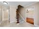 Entryway with tiled floors and a staircase leading upstairs at 2907 Wickford Nw Dr, Kennesaw, GA 30152