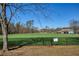 Artificial turf soccer field with surrounding trees at 10444 Park Walk Pt, Alpharetta, GA 30022