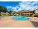 Resort-style pool with a clubhouse in the background at 405 Laurel Spring Ct, Canton, GA 30114