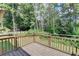 Deck with wooded area view at 1428 Brandon Sq, Lawrenceville, GA 30044