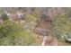 Aerial view of a house nestled among lush trees at 4334 Greenleaf Sw Cir, Atlanta, GA 30331