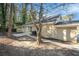House backyard with concrete patio at 3144 Granada, Atlanta, GA 30344