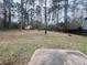 Large backyard with a shed and privacy fence at 5117 Panola Valley Dr, Lithonia, GA 30038