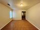 Living room with tile floors and access to bathroom at 5117 Panola Valley Dr, Lithonia, GA 30038