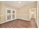 Dining room with hardwood floors and French doors at 2280 Connally Ct, Atlanta, GA 30344