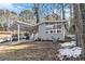 Gray brick ranch house with carport and landscaped yard at 2280 Connally Ct, Atlanta, GA 30344