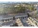 Aerial view of townhouses and surrounding area at 4051 Townsend Ln, Atlanta, GA 30346