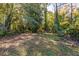 Expansive backyard is surrounded by mature trees, offering a peaceful retreat at 116 Turman Se Ave, Atlanta, GA 30315