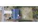 Aerial view showing a house and large backyard at 3094 Jonesboro St, Ellenwood, GA 30294