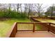 View from deck showcasing fenced backyard at 3094 Jonesboro St, Ellenwood, GA 30294