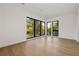 Spacious bedroom with hardwood floors and large windows at 3566 Cantrell Ne Rd, Atlanta, GA 30319