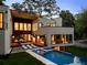 Stunning modern home with a beautiful pool and deck at 3566 Cantrell Ne Rd, Atlanta, GA 30319