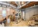 Basement houses HVAC, water heater, and electrical panel at 605 Rose Creek Cir, Duluth, GA 30097