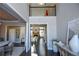 Two-story foyer with hardwood floors, open floor plan and a modern feel at 605 Rose Creek Cir, Duluth, GA 30097
