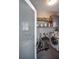 Laundry room with washer, dryer, and extra storage at 605 Rose Creek Cir, Duluth, GA 30097