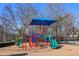 Playground with shade structure and slides at 605 Rose Creek Cir, Duluth, GA 30097