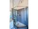 Spacious shower with glass enclosure and modern tile at 605 Rose Creek Cir, Duluth, GA 30097
