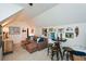 Game room with sectional sofa, bar table, and vintage beer signs at 1409 Sheridan Ne Rd, Atlanta, GA 30324