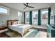 Spacious bedroom with a mid-century modern dresser at 308 Gibson Se St, Atlanta, GA 30316