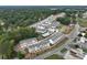 Aerial view of townhomes and community pool at 3309 Cranston Ln, Kennesaw, GA 30144