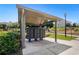 Community mailboxes located under a covered structure at 1240 Roswell Manor Cir, Roswell, GA 30076