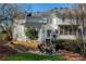 White house exterior with deck and screened porch at 6320 Bannerhorn Run, Alpharetta, GA 30005