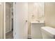 Simple bathroom with white vanity and toilet at 3766 Stanford Cir, Decatur, GA 30034
