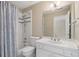 Bathroom with shower/tub and updated vanity at 1240 Woodlawn Ne Dr, Marietta, GA 30068