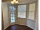 Bright dining area with vinyl flooring and access to a deck at 1737 Ramblewood Way, Snellville, GA 30078