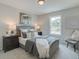 Charming bedroom with window and gray carpeting at 3305 Cranston Ln, Kennesaw, GA 30144