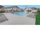 Inviting community pool with plenty of lounge chairs at 3305 Cranston Ln, Kennesaw, GA 30144