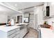 Kitchen boasts stainless steel sink and modern cabinetry at 155 Sunshower Rdg, Canton, GA 30114