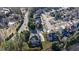 Aerial view of neighborhood and homes at 5507 Ashleigh Walk Nw Dr, Suwanee, GA 30024